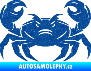 Samolepka Krab 003 Ultra Metalic modrá