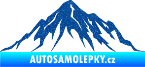 Samolepka Krajina hory 010 pravá Ultra Metalic modrá