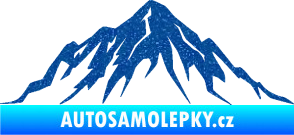 Samolepka Krajina hory 010 levá Ultra Metalic modrá