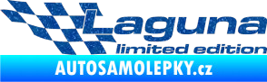 Samolepka Laguna limited edition levá Ultra Metalic modrá