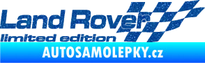 Samolepka Land Rover limited edition pravá Ultra Metalic modrá