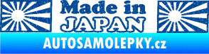 Samolepka Made in Japan 002 Ultra Metalic modrá