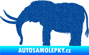 Samolepka Mamut 001 levá Ultra Metalic modrá