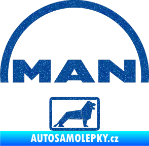 Samolepka MAN - Truck Ultra Metalic modrá