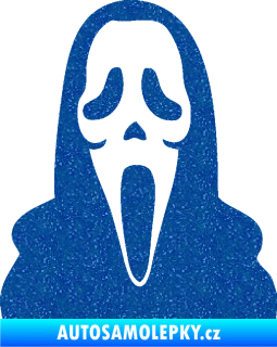 Samolepka Maska 001 scream Ultra Metalic modrá