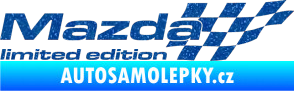 Samolepka Mazda limited edition pravá Ultra Metalic modrá