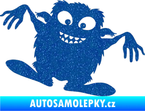 Samolepka Monstrum 001 pravá Ultra Metalic modrá