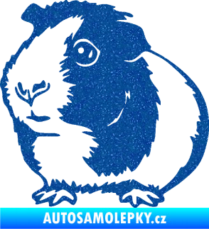 Samolepka Morče 003 levá Ultra Metalic modrá