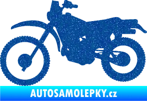 Samolepka Motorka 046 levá Ultra Metalic modrá