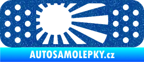 Samolepka Náplast 002 pravá Ultra Metalic modrá