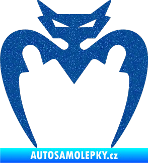 Samolepka Netopýr 001  Ultra Metalic modrá