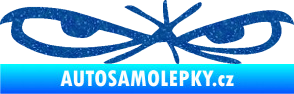 Samolepka Oči 002 pravá Ultra Metalic modrá