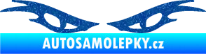 Samolepka Oči 003  Ultra Metalic modrá