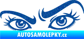 Samolepka Oči 004 levá Ultra Metalic modrá