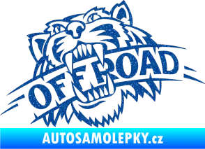 Samolepka Off Road 001  Ultra Metalic modrá