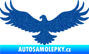 Samolepka Orel 006 levá Ultra Metalic modrá