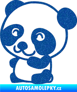 Samolepka Panda 002 levá Ultra Metalic modrá