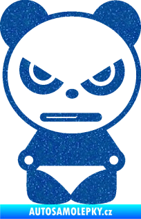 Samolepka Panda boy Ultra Metalic modrá