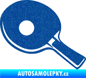 Samolepka Ping pong pálka levá Ultra Metalic modrá