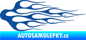 Samolepka Plameny 008 Ultra Metalic modrá