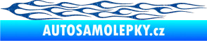 Samolepka Plameny 012 Ultra Metalic modrá