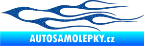 Samolepka Plameny 021 Ultra Metalic modrá