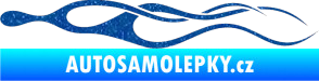 Samolepka Plameny 029 Ultra Metalic modrá