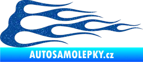 Samolepka Plameny 074 Ultra Metalic modrá