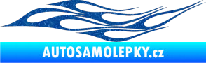 Samolepka Plameny 077 Ultra Metalic modrá