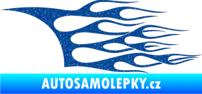 Samolepka Plameny 094 Ultra Metalic modrá