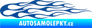 Samolepka Plameny 096 Ultra Metalic modrá