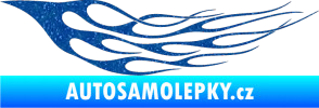 Samolepka Plameny 097 Ultra Metalic modrá