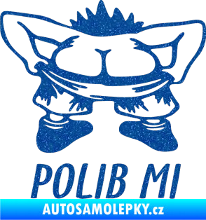 Samolepka Polib mi Ultra Metalic modrá