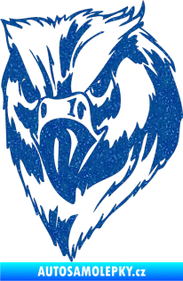Samolepka Predators 002 levá Ultra Metalic modrá