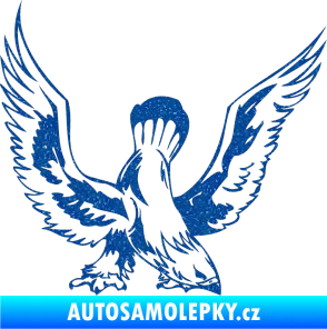 Samolepka Predators 051 pravá Ultra Metalic modrá