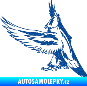 Samolepka Predators 054 levá orel Ultra Metalic modrá