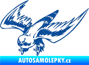 Samolepka Predators 056 levá Ultra Metalic modrá