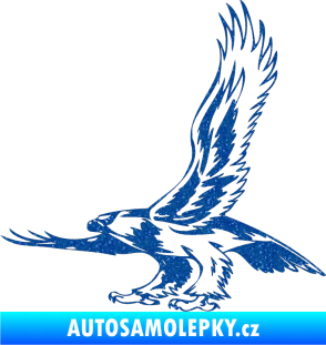 Samolepka Predators 068 levá Ultra Metalic modrá