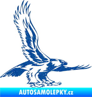 Samolepka Predators 068 pravá Ultra Metalic modrá