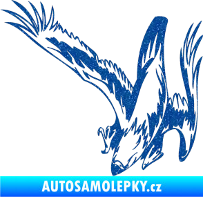 Samolepka Predators 069 levá Ultra Metalic modrá