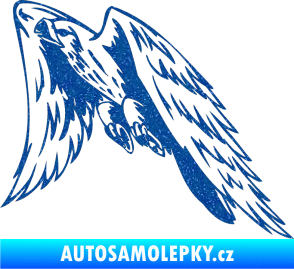Samolepka Predators 090 levá sokol Ultra Metalic modrá
