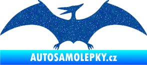 Samolepka Pterodactylus 001 levá Ultra Metalic modrá