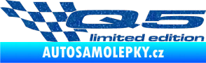 Samolepka Q5 limited edition levá Ultra Metalic modrá