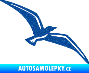 Samolepka Racek 001 pravá Ultra Metalic modrá