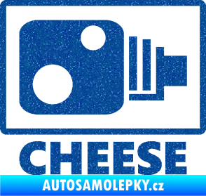 Samolepka Radar cheese Ultra Metalic modrá