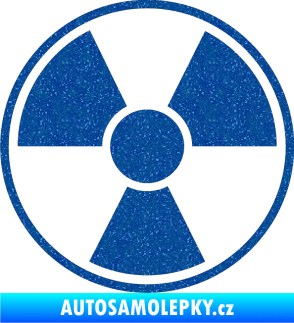 Samolepka Radioactive 003 Ultra Metalic modrá