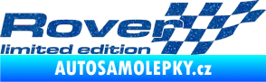 Samolepka Rover limited edition pravá Ultra Metalic modrá