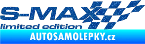 Samolepka S-MAX limited edition pravá Ultra Metalic modrá