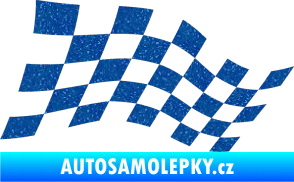Samolepka Šachovnice 015 Ultra Metalic modrá