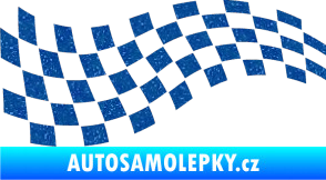 Samolepka Šachovnice 025 Ultra Metalic modrá